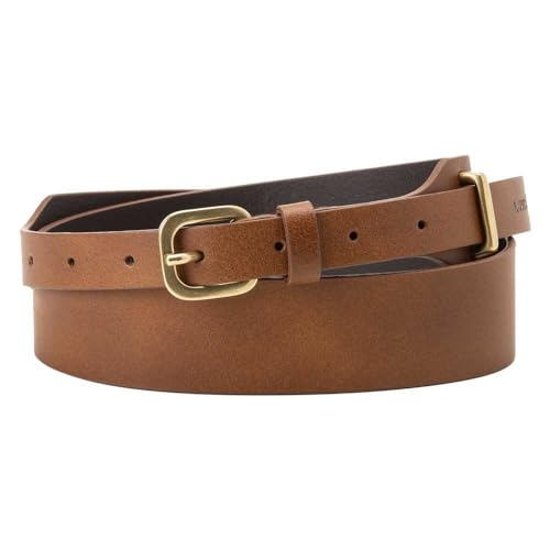 Levi's Damen MODERN Western Belt, Brown, 85 von Levi's