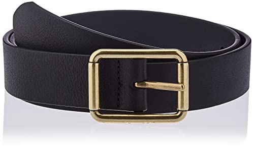 Levi's Damen Mid-Width Center Bar Belt, Regular Black, 85 von Levi's