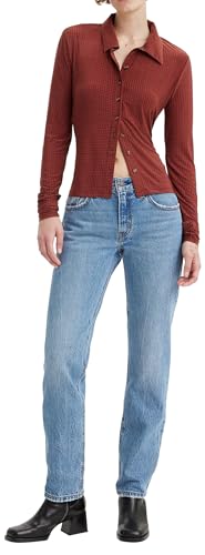 Levi's Damen Middy Straight Jeans, Good Grades, 24W / 31L Levi's Damen Middy Straight Jeans, Good Grades, 24W / 31L von Levi's