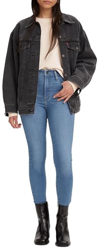 Levi's Damen Mile High Super Skinny Jeans, Dark Indigo Worn In, 26W / 30L von Levi's