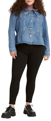 Levi's Damen Mile High Super Skinny Jeans , Black Galaxy , 31W / 30L von Levi's