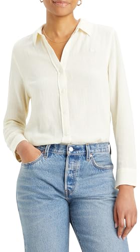 Levi's Damen New Classic Fit Bw Savannah Stripe Anise Flower M von Levi's