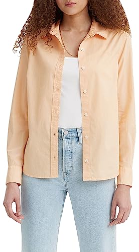 Levi's Damen New Classic Fit Bw Shirt Hemd, Almond Cream, M von Levi's