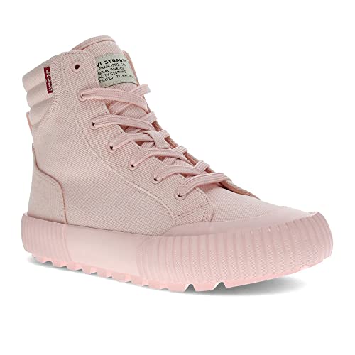 Levi's Damen Olivia DF Stoff Hightop Fashion Sneaker Schuh, Blush Mono, 38 EU von Levi's