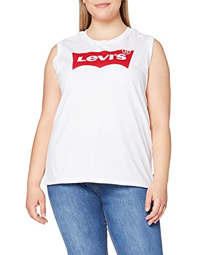 Levi's Damen On Tour Tanktop, Weiß (Red Hsmk Tank White 0022), XS von Levi's