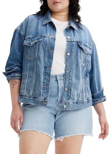 Levi's Damen PL 90S Trucker Jeansjacke, Turning Heads Plus, 4XL von Levi's