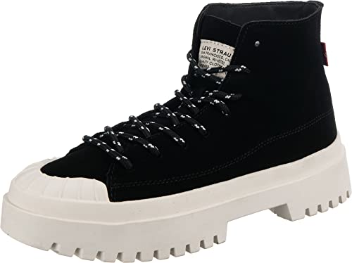 Levi's Damen Patton S Sneakers, Regular Black, 39 EU von Levi's