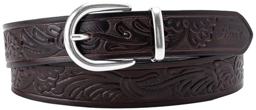 Levi's Damen Phoebe Normal Buckle Belt, Dark Brown, 85 Levi's Damen Phoebe Normal Buckle Belt, Dark Brown, 85 von Levi's