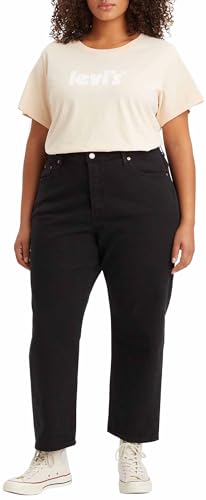 Levi's Damen Plus Size 501® Crop Jeans, Black Sprout, 18 von Levi's