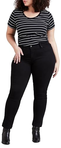 Levi's Damen Plus Size 311 Shaping Skinny Jeans, Soft Black, 16 M von Levi's