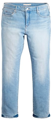 Levi's Damen Plus Size 314 Shaping Straight Jeans, Twice The Time, 14 S von Levi's