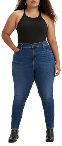 Levi's Damen Plus Size 721™ High Rise Skinny Jeans,Blue Wave Dark Plus,20 L von Levi's