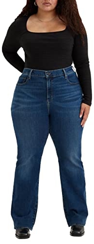 Levi's Damen Plus Size 725™ High Rise Bootcut Jeans, Blue Wave Dark Plus, 20 M von Levi's