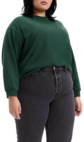 Levi's Damen Plus Size Everyday Sweatshirt, Darkest Spruce, 3XL von Levi's