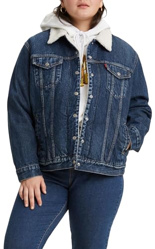 Levi's Damen Plus Size Ex-Boyfriend Sherpa Trucker Jacke von Levi's