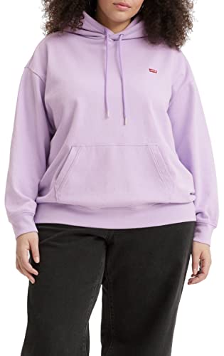 Levi's Damen Plus Size Non-Graphic Standard Hoodie Kapuzenpullover, Purple Rose, 1XL von Levi's