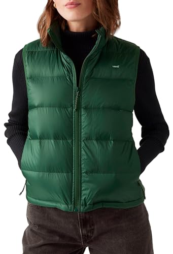 Levi's Damen Polly Packable Vest Weste, Python Green, L von Levi's