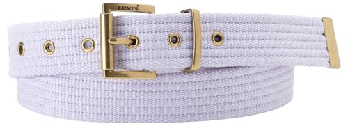 Levi's Damen Ribbed Web Belt, Pale Blue, 70 von Levi's