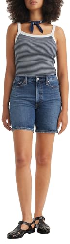 Levi's Damen Ribcage Bermuda Shorts, Bringing The Basic, 27 Levi's Damen Ribcage Bermuda Shorts, Bringing The Basic, 27 von Levi's