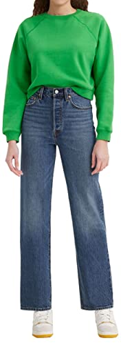 Levi's Damen Ribcage Full Length Jeans, Valley View, 33W / 32L von Levi's