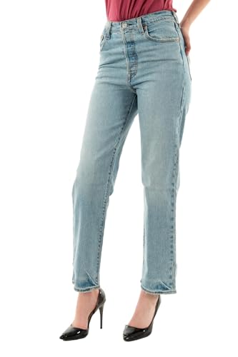 Levi's Damen Ribcage Straight Ankle Jeans, Let's Share, 28W x 27L Levi's Damen Ribcage Straight Ankle Jeans, Let's Share, 28W x 27L von Levi's