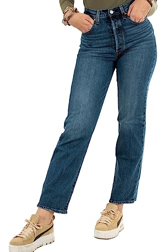 Levi's Damen Ribcage Straight Ankle Jeans,Valley View,26W / 29L von Levi's