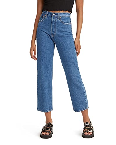 Levi's Damen Ribcage Straight Ankle Neutrals, Jazz Pop, 30W / 27L von Levi's