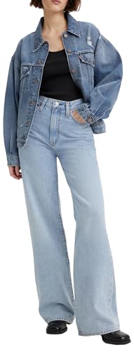 Levi's Damen Ribcage Wide Leg Jeans, Far And Wide, 25W / 32L von Levi's