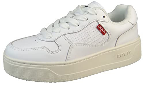 LEVI'S Damen Sneakers, White, 37 EU von Levi's