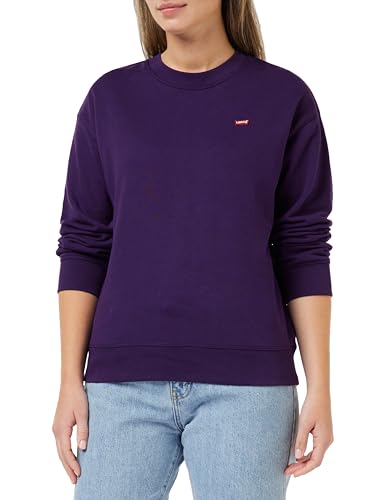 Levi's Damen Standard Crew Sweatshirt,Blackberry Cordial,XXS von Levi's