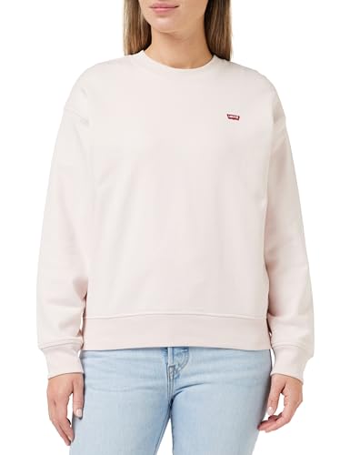 Levi's Damen Standard Crew Sweatshirt,Mauve Chalk,S von Levi's