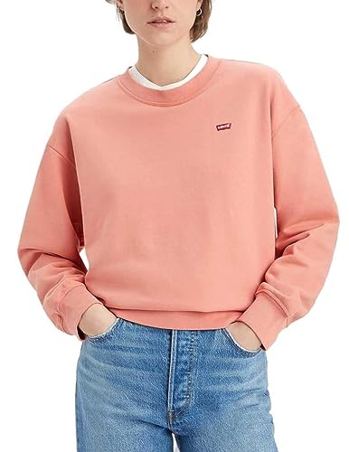 Levi's Damen Standard Crew Sweatshirt,Terra Cotta,XS von Levi's