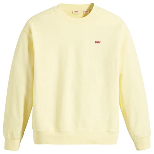 Levi's Damen Standard Crew Sweatshirt,Powdered Yellow,XS von Levi's