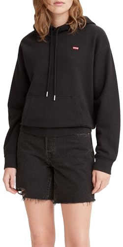 Levi's Damen Standard Sweatshirt Hoodie Kapuzenpullover,Caviar,XS von Levi's