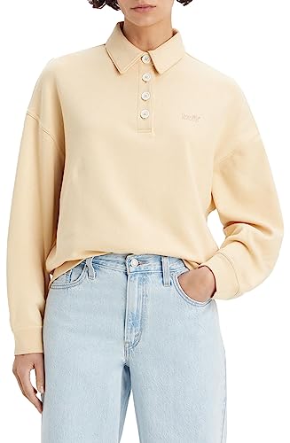 Levi's Damen Stevie Sweatshirt,White Smoke,XS von Levi's