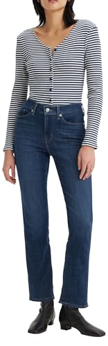 Levi's Damen Straight Classic Straight, Lapis Dark Horse, 27W / 32L von Levi's