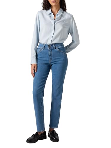 Levi's Damen Tailored 724 Straight Jeans We Have Arrived Blue 32 32 von Levi's