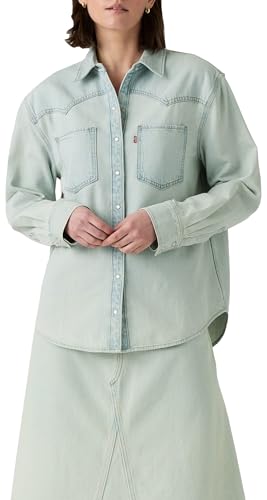 Levi's Damen Teodora Western Shirt Hemd mit Button-Down-Kragen, That's It Top, L von Levi's