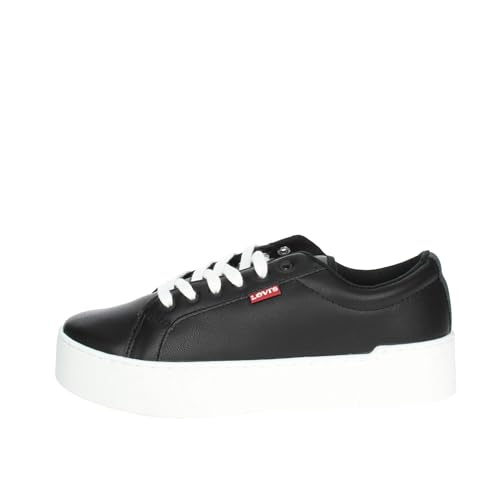 LEVI'S Damen Plimsolls, Regular Black, 41 EU LEVI'S Damen Plimsolls, Regular Black, 41 EU von Levi's