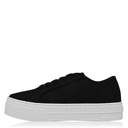 Levi's Damen Tijuana Sneaker, Schwarz, 37 EU von Levi's