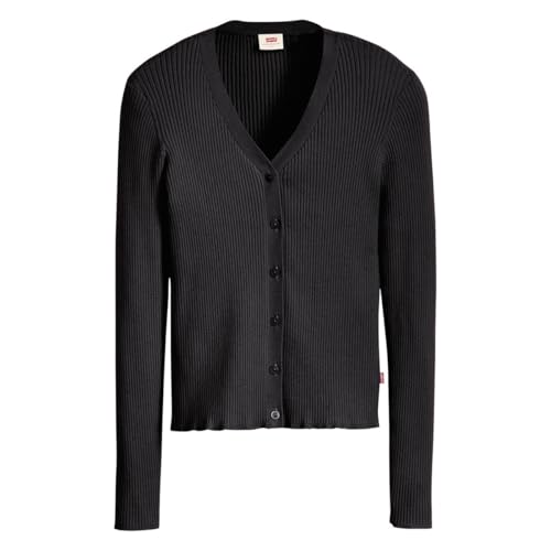 Levi's Damen Tulip Cardigan Caviar Black M von Levi's