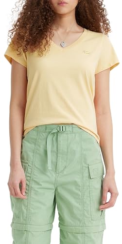 Levi's Damen V-Neck Perfect Vneck Neutrals, Anise Flower, M von Levi's