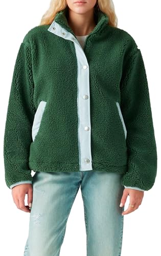 Levi's Damen Valley Sherpa Jacket Jacke, Python Green, L von Levi's