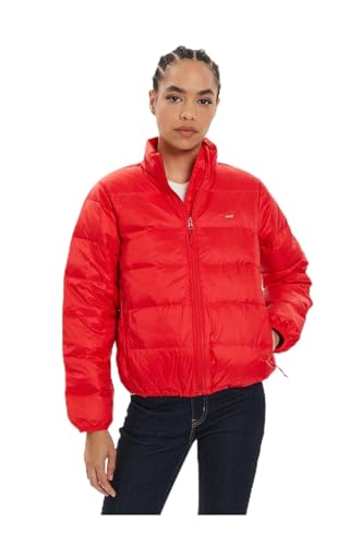 Levi's Damen WMS Packable DOWN Jacket Jacke, Flame Scarlet, L von Levi's