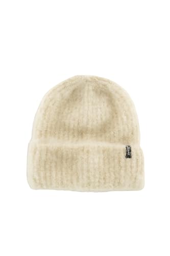 Levi's Damen Women's Beanie Fuzzy MÜTZE, Off-White, One Size von Levi's