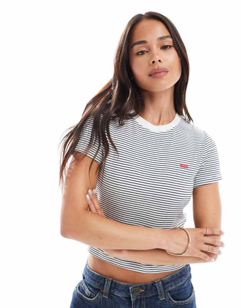 Levi's - Essential - Sportliches T-Shirt mit Streifen und Logo-Bunt von Levi's