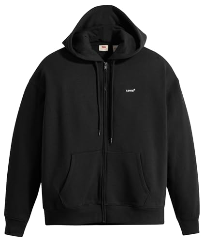 Levi's Everyday Zip Hoodie Anthracite Night Fle von Levi's