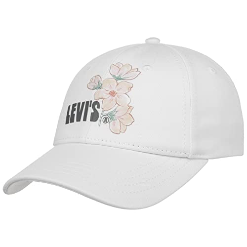 Levi´s Flower Graphic Ov Cap Basecap Baseballcap Curved Brim (One Size - weiß) von Levi's