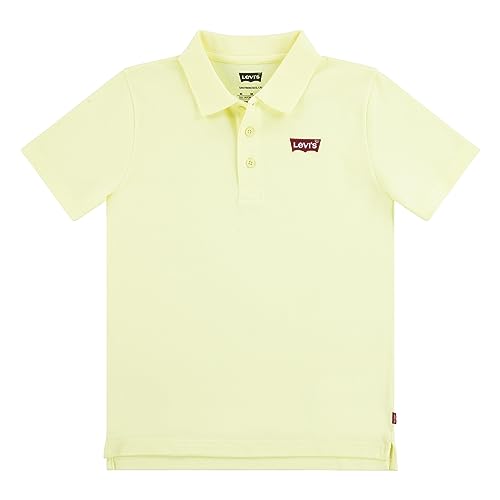 Levi's Garçon Back Neck Tape Jungen Lvb Nackenband Polo 9ea893 Polohemd, Luminary Green, 14 Jahre, LEUCHTENGRÜN von Levi's