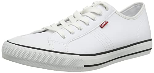 Levi's Herren Hernandez Sneakers, Regular White, 44 EU von Levi's